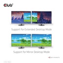 MST hub USB-C®(DP Alt-Mode) to DisplayPort™ + HDMI™ 4K60Hz M/F 