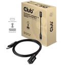 CAC-1120 Mini DisplayPort™ 1.4 to DisplayPort™ Extension Cable 8K60Hz DSC1.2 HBR3 HDR Bidirectional F/M 1m/3.28ft